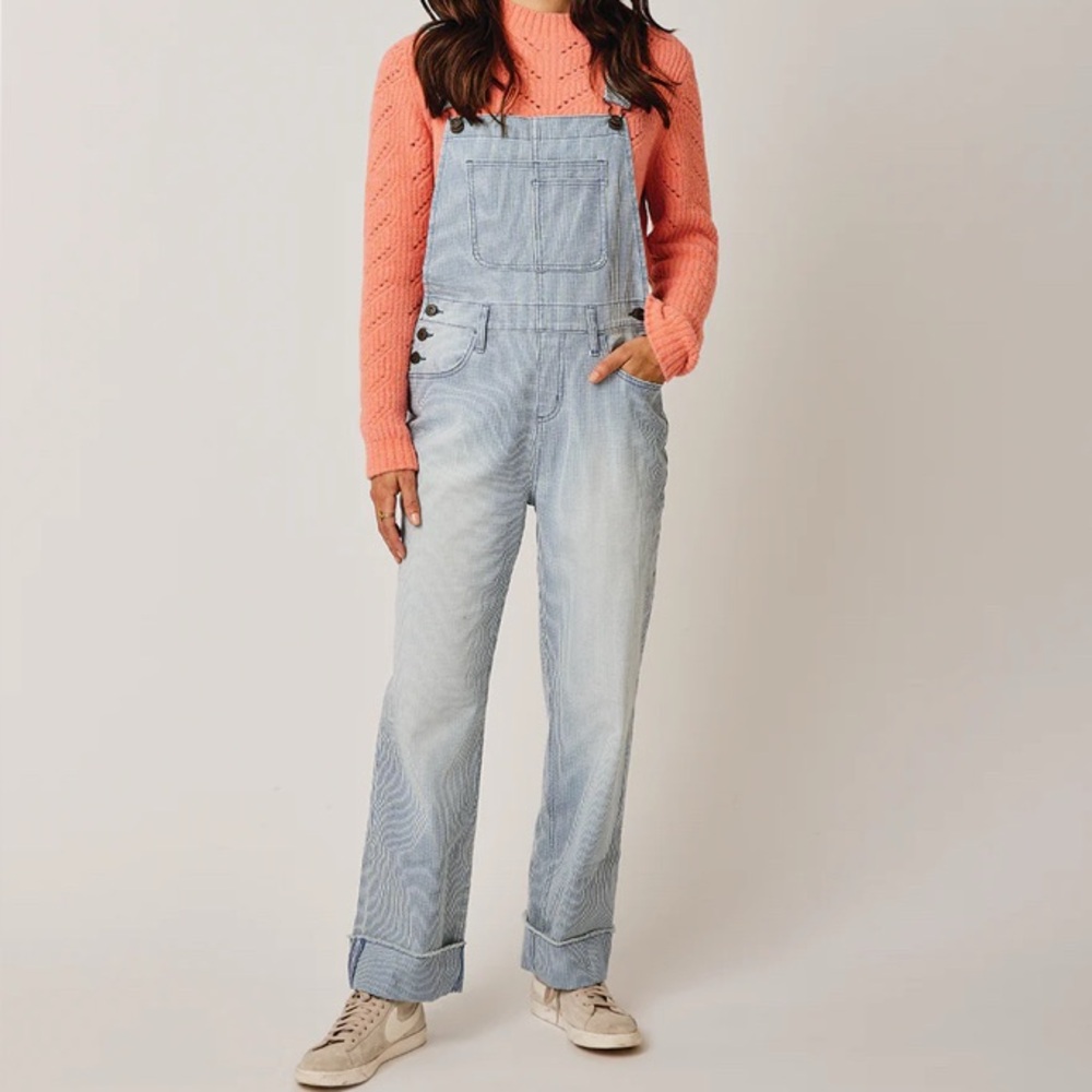 Organic Carve Designs Sky Blue Women's Overalls